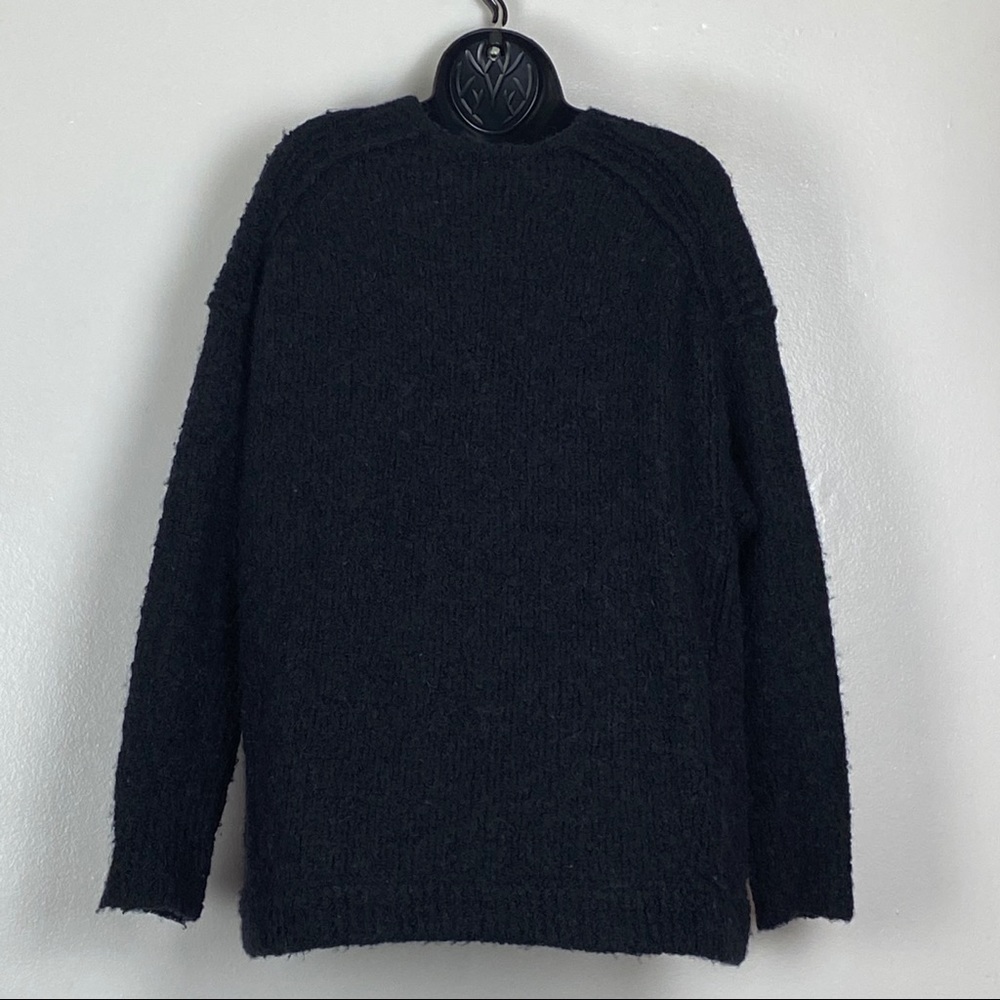 Free People Lofty V-Neck Alpaca Pullover Sweater - Picture 6 of 10